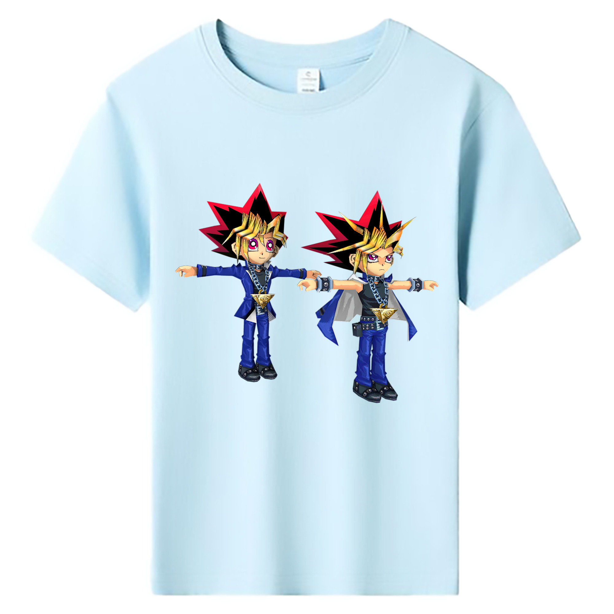 （画像用） 遊☆戯☆王 Yu-Gi-Oh! 綿100％キッズTシャツ（フロントプリント）
